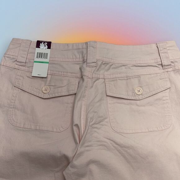 GLORIA VANDERBILT Women’s 8 Stretch Pink Capri Pant - Picture 3 of 3